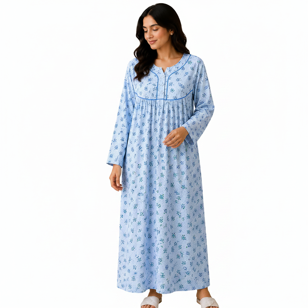 Women's Night Maxi Dress | Soft & Comfortable Nightwear
