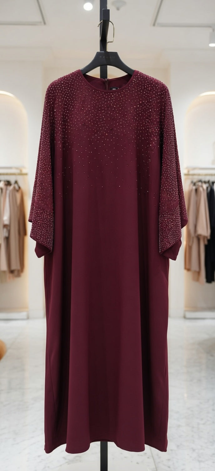 Sequin Loose Abaya