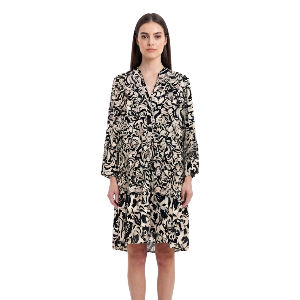 Women's Floral Print Viscose Kurta | Soft & Breathable Casual Ethnic Kurti