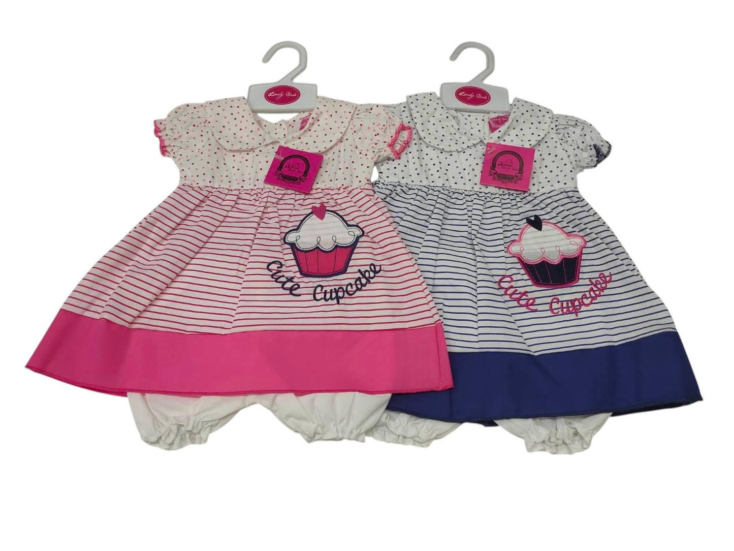 Baby Dress - Cupcakes (0-9months) (PK6) DRS31