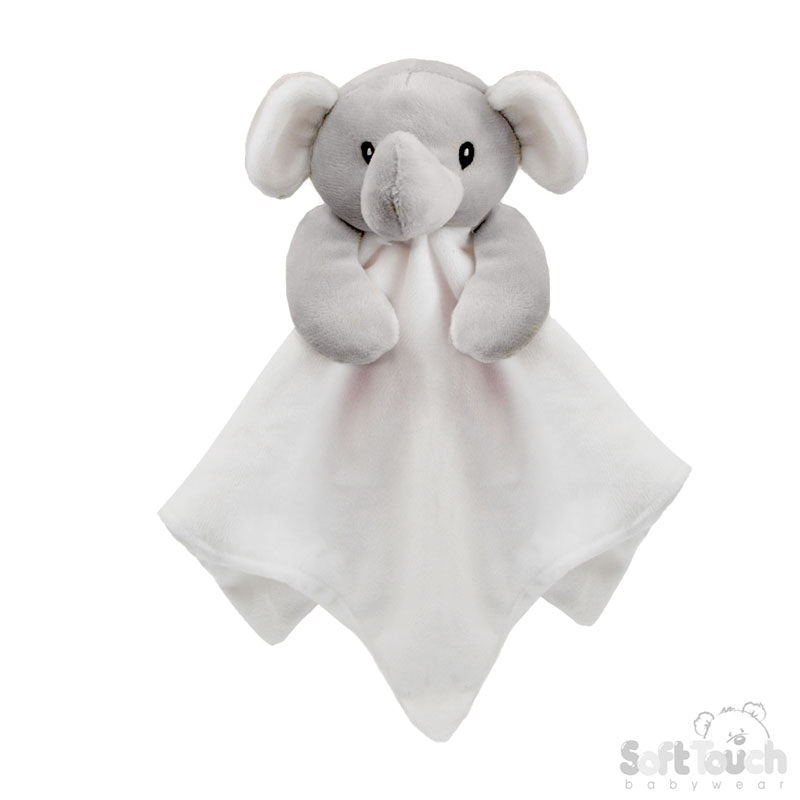 Blue Baby Bunny Comforter with Ribbons