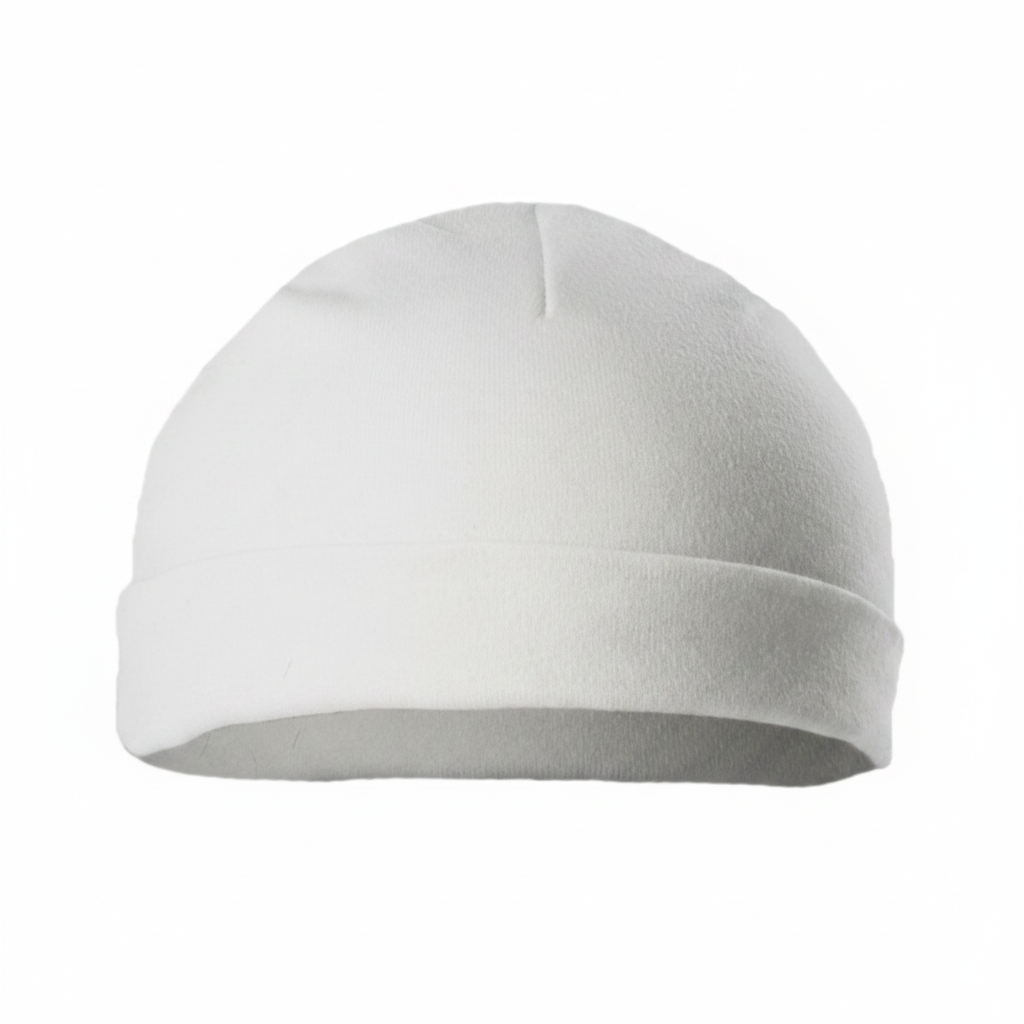 Infants Plain White Hat