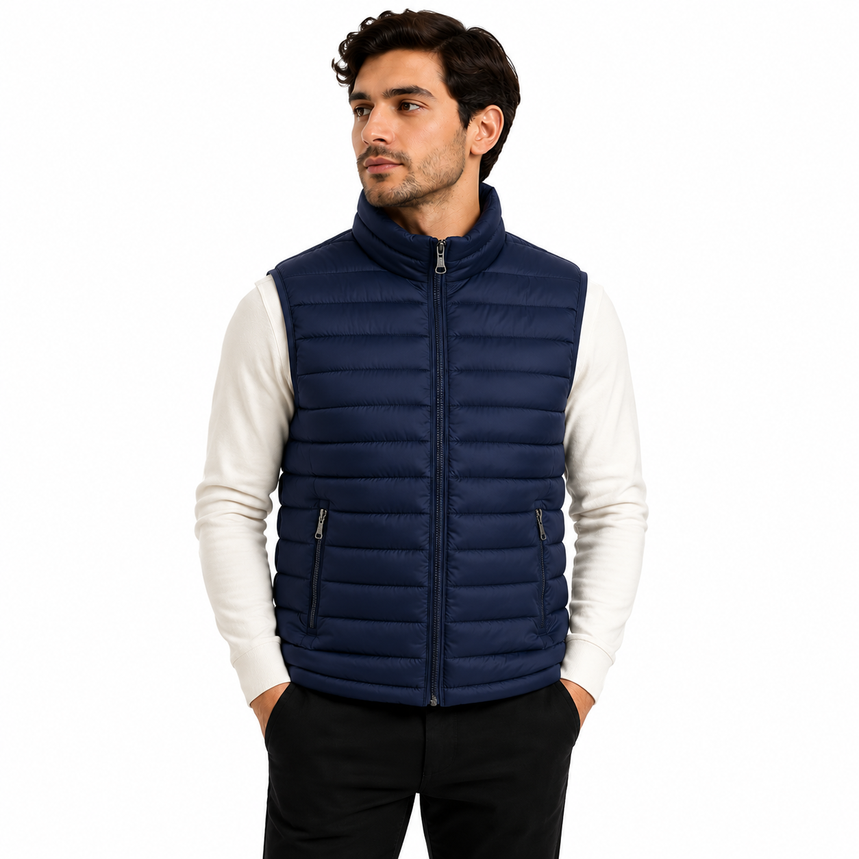 Lightweight Quilted Puffer Gilet
