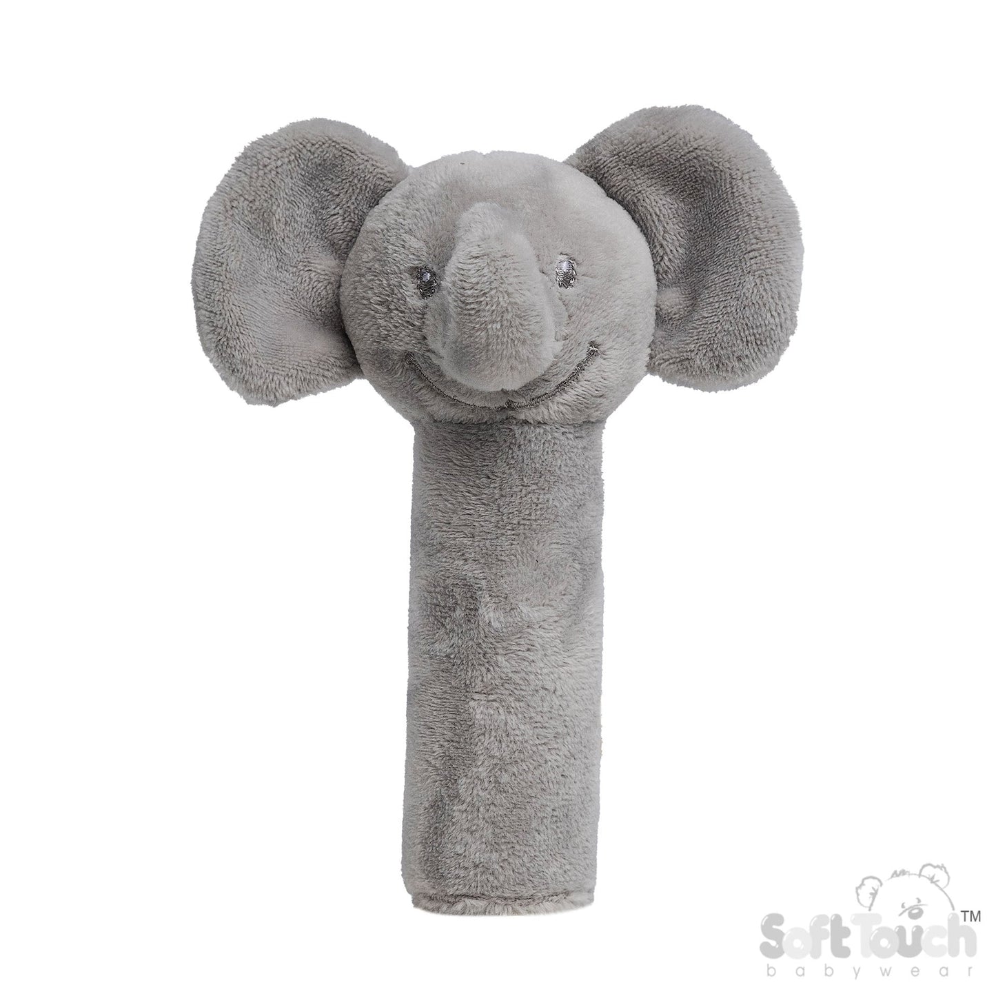 Eco Recycled Baby Squeaky Toy - Grey (PK6) ESQ66-G