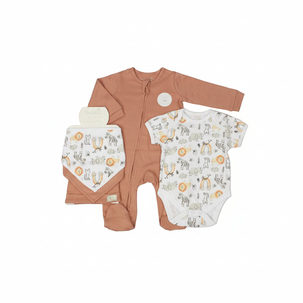 Ribbed Gift Set - Lion