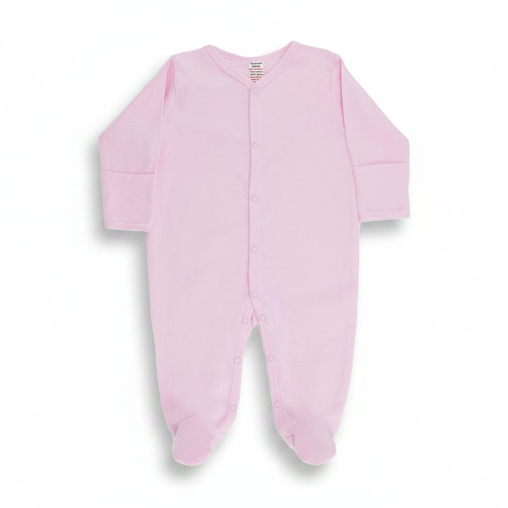 Plain Pink Sleep Suit