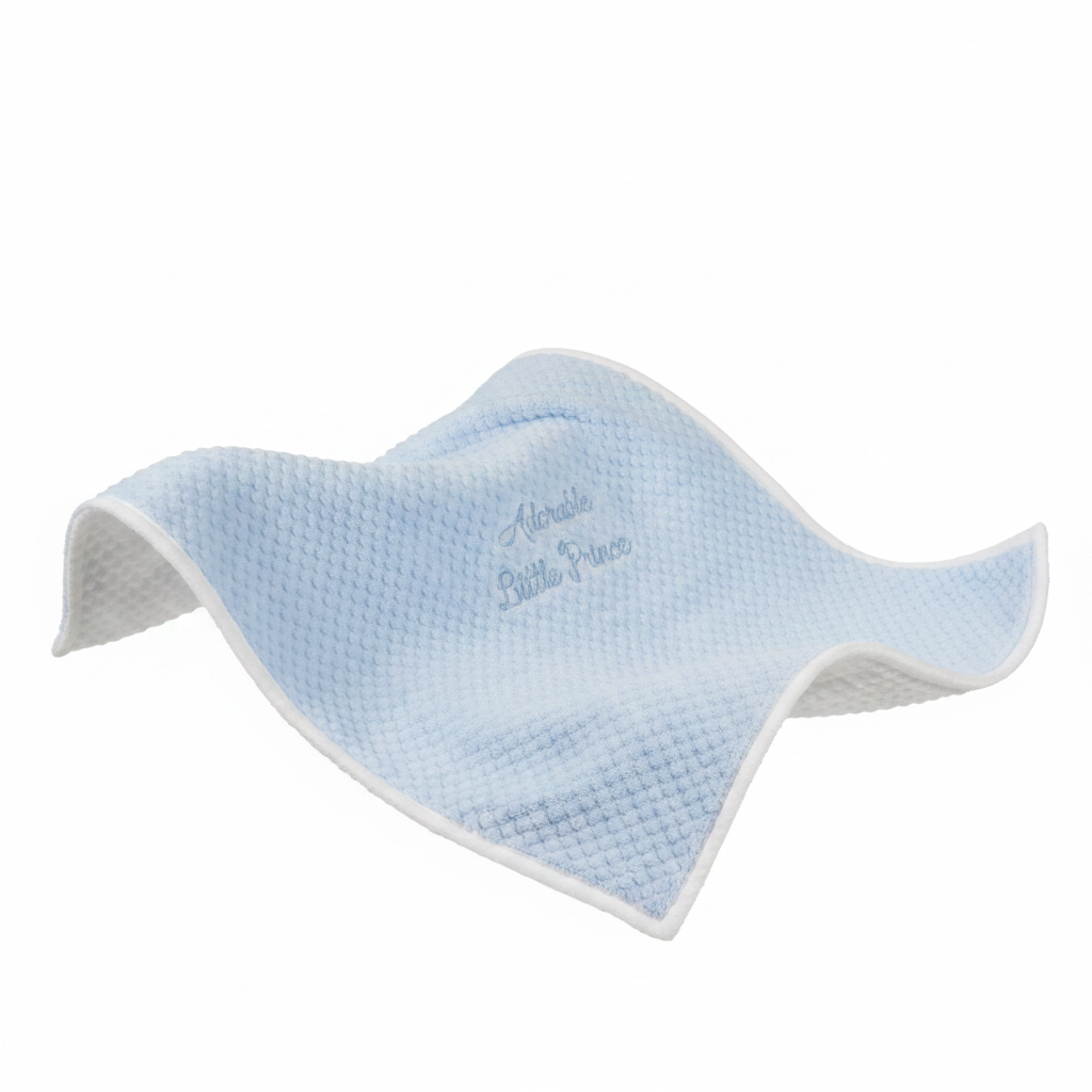 Baby Boys 2 Layer Waffle Wrap