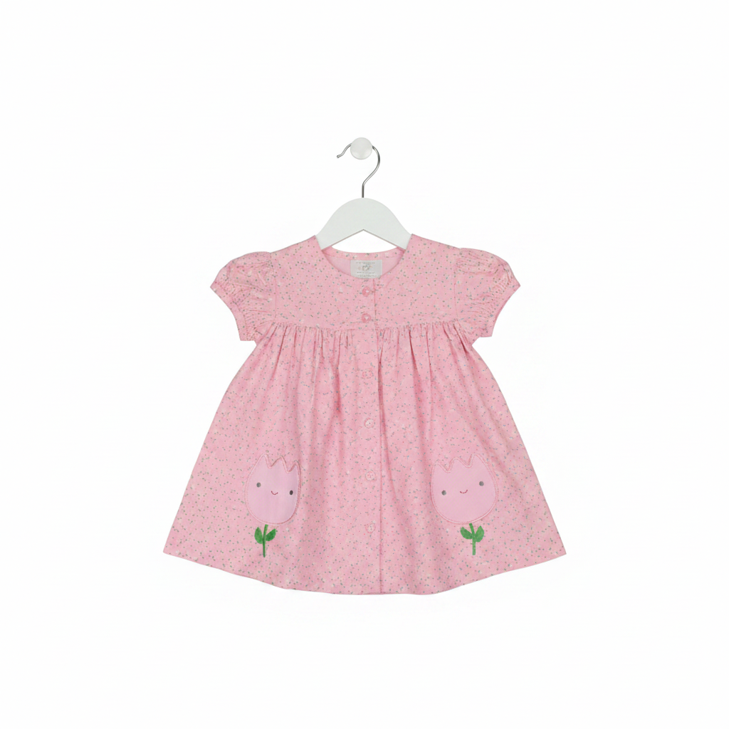Baby Summer Dress - Tulips