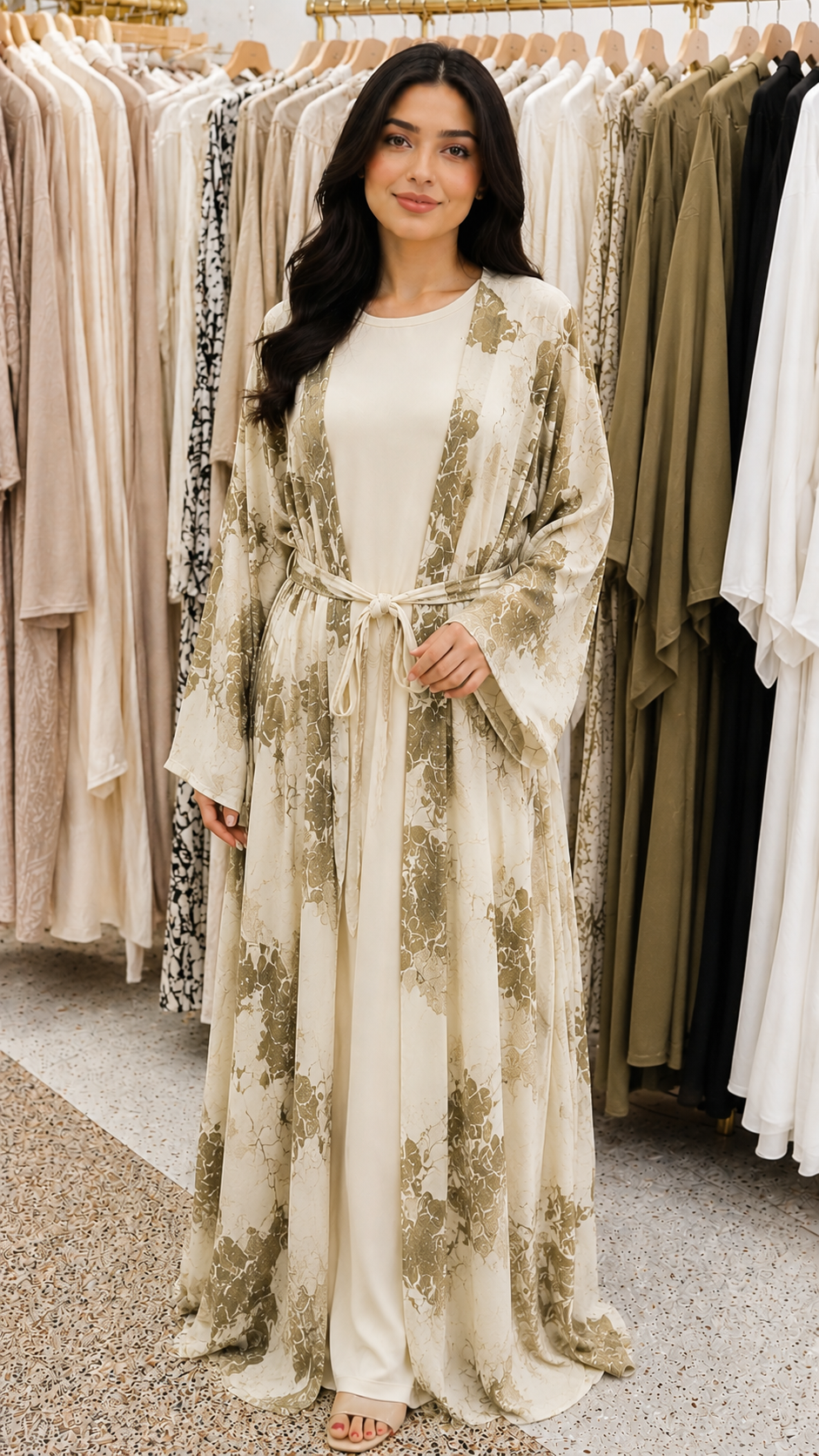 Elegant Printed Kaftan for Women