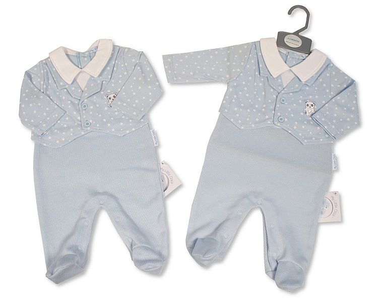 Baby Boys Faux 2 pcs Set - Panda (PK6) (NB-6) BIS-2020-2563