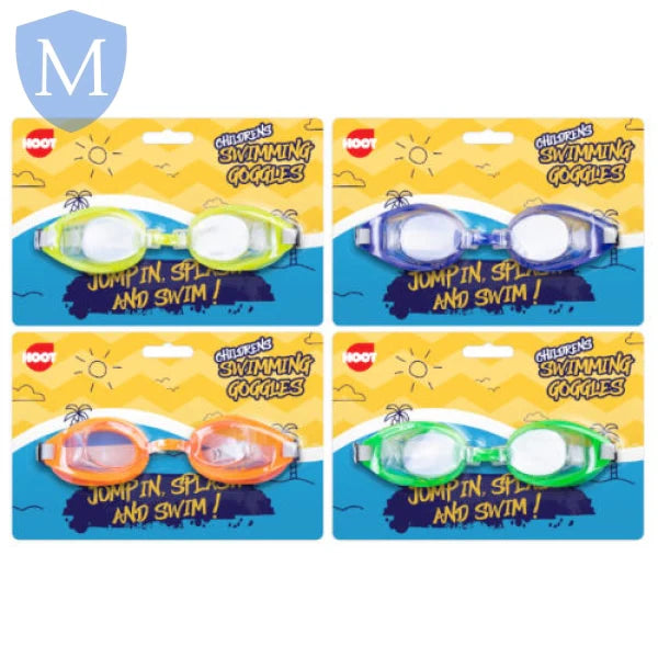 Childrens Swimming Goggles (HOOT) (Swimwear)