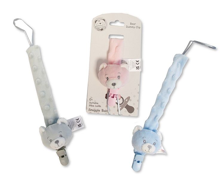 Baby Teddy Dummy Clip (PK6) GP-25-1125