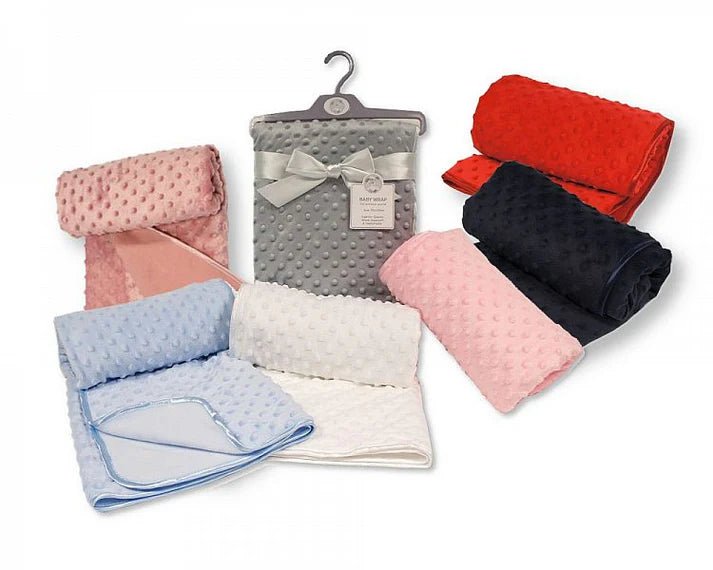 Personalized Bubble Fleece Back Wrap - MANSURI FASHIONS