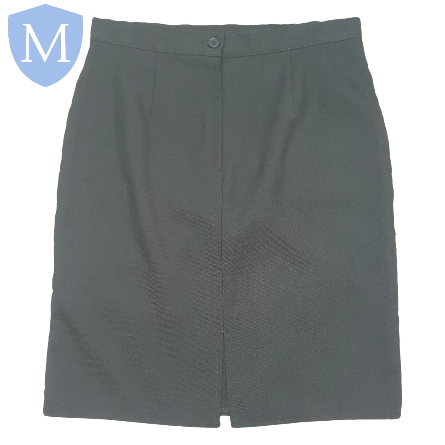 Plain Girls A Line Skirts - Mid Grey