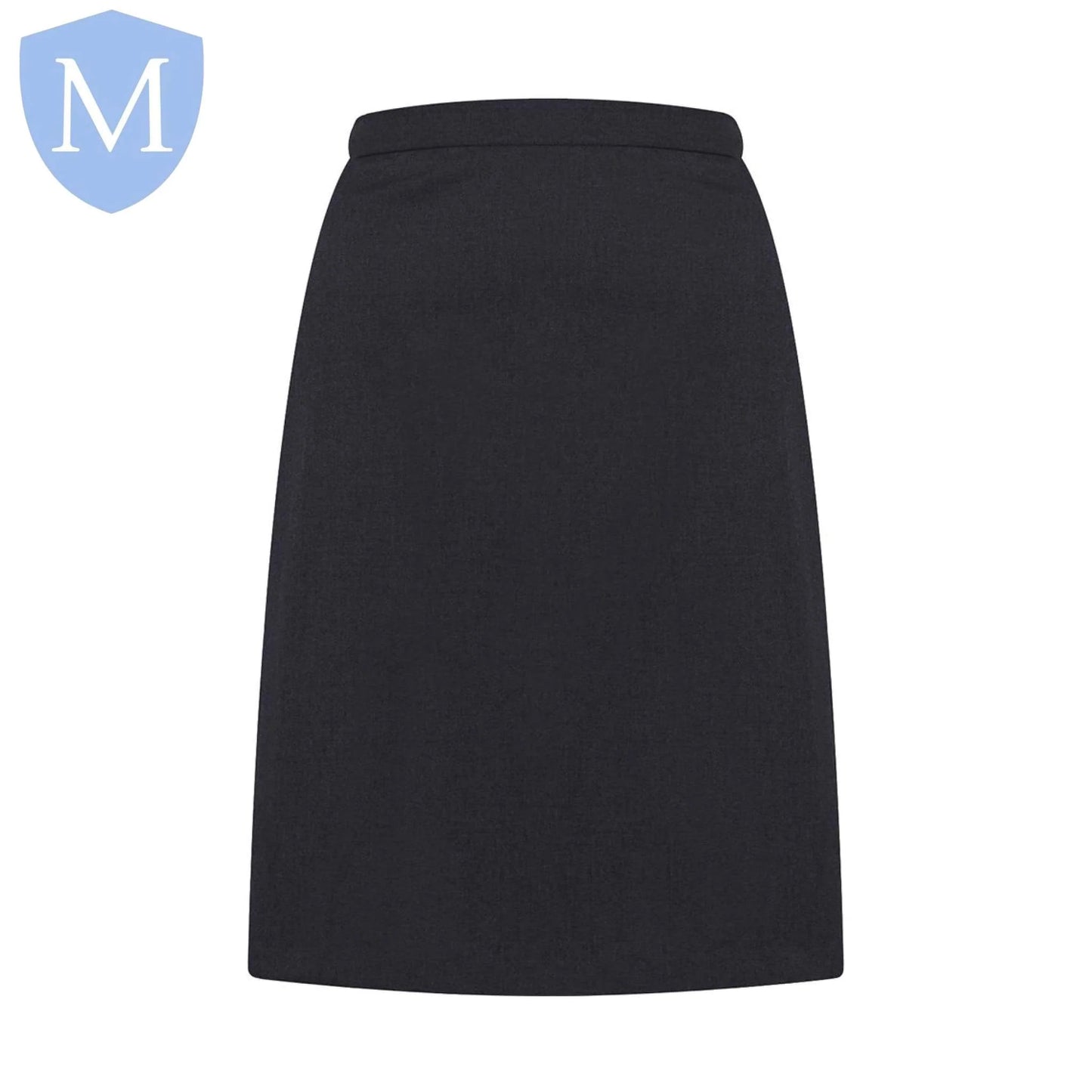 Plain Girls A Line Skirts - Navy
