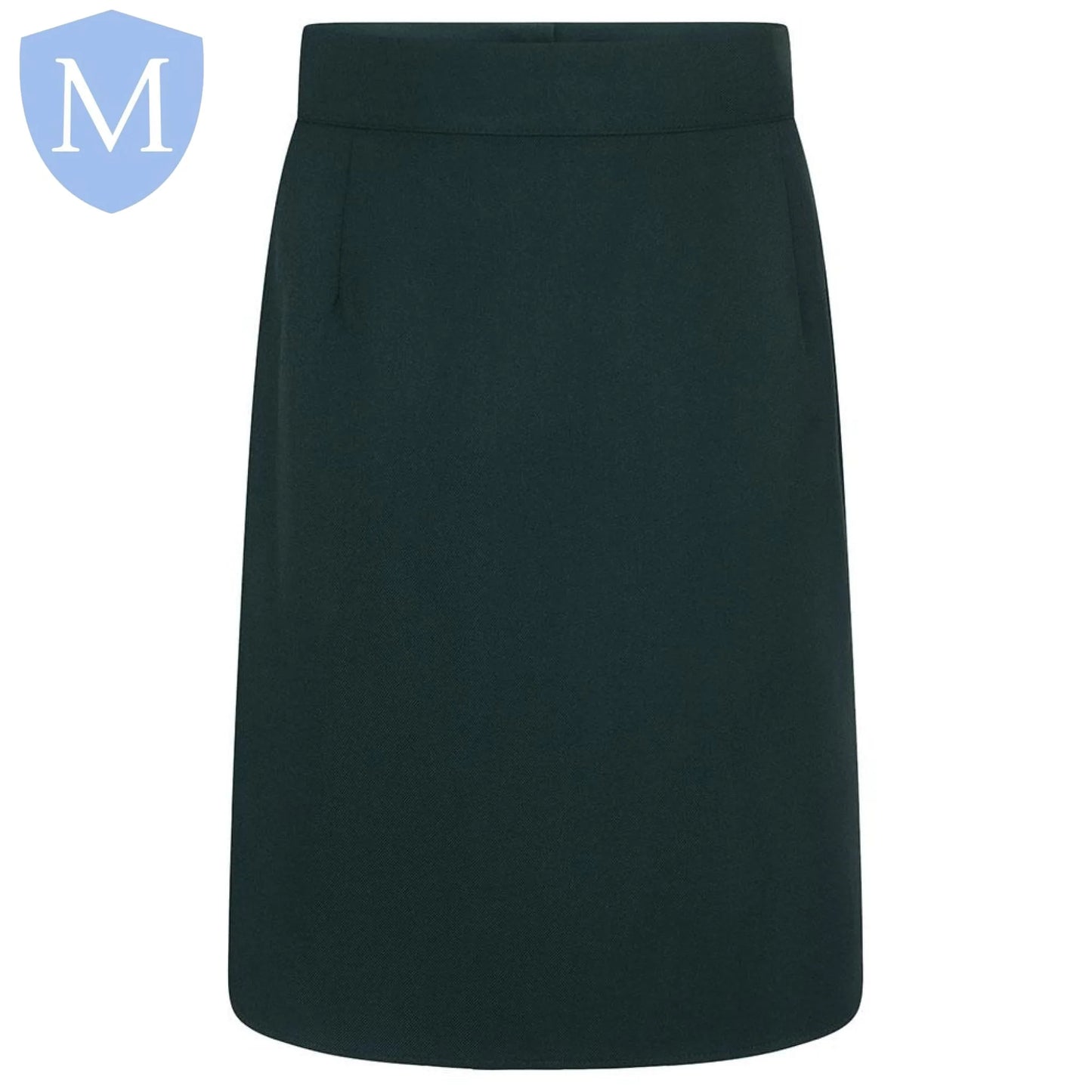Plain Girls Zeco Pencil Skirt - Bottle Green