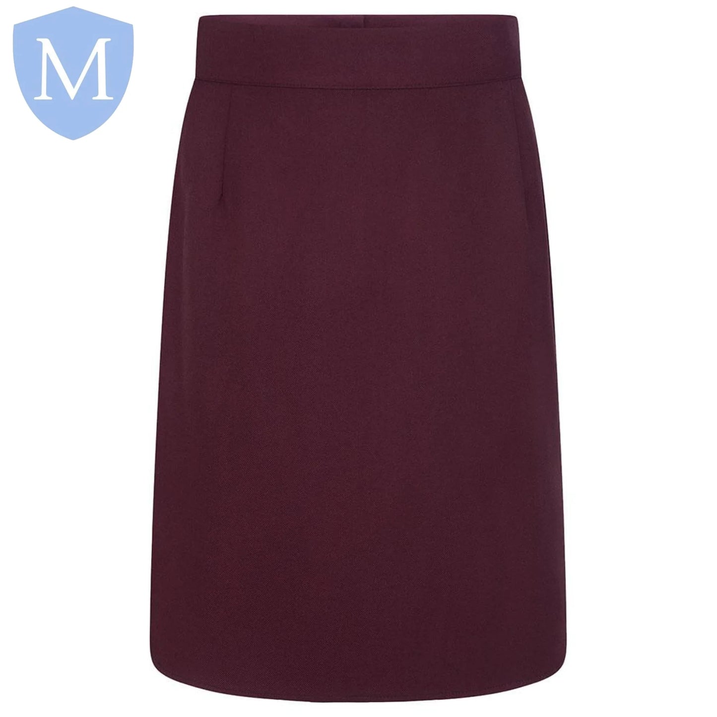 Plain Girls Zeco Pencil Skirt - Maroon