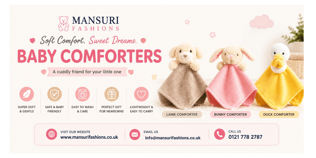 Baby Comforter Buying Guide: How to Choose the Best Newborn Comforter for Your Baby - MANSURI FASHIONS