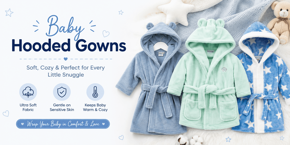 Baby Hooded Gowns: The Ultimate Guide to Keeping Your Baby Warm, Comfortable & Happy - MANSURI FASHIONS