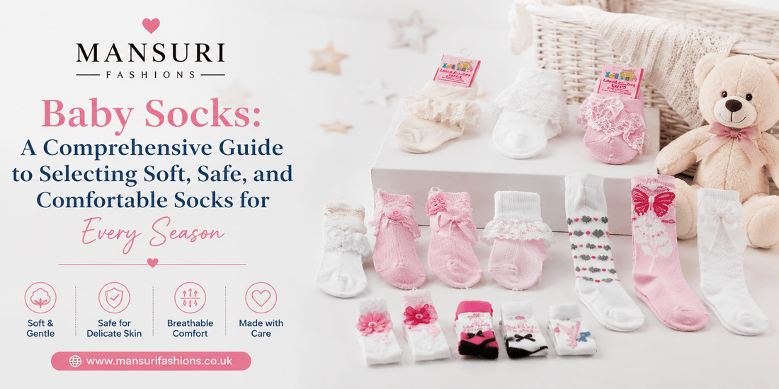 Baby Socks: A Comprehensive Guide to Selecting Soft, Safe, and Comfortable Socks for Every Season - MANSURI FASHIONS