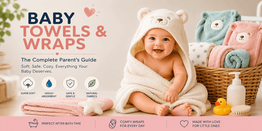 Baby Towels and Wraps: The Complete Parent's Guide to Comfort, Safety & Everyday Care - MANSURI FASHIONS