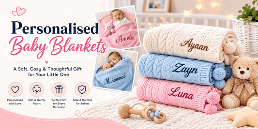 Personalised Baby Blankets: The Perfect Custom Gift for Newborns in the UK - MANSURI FASHIONS