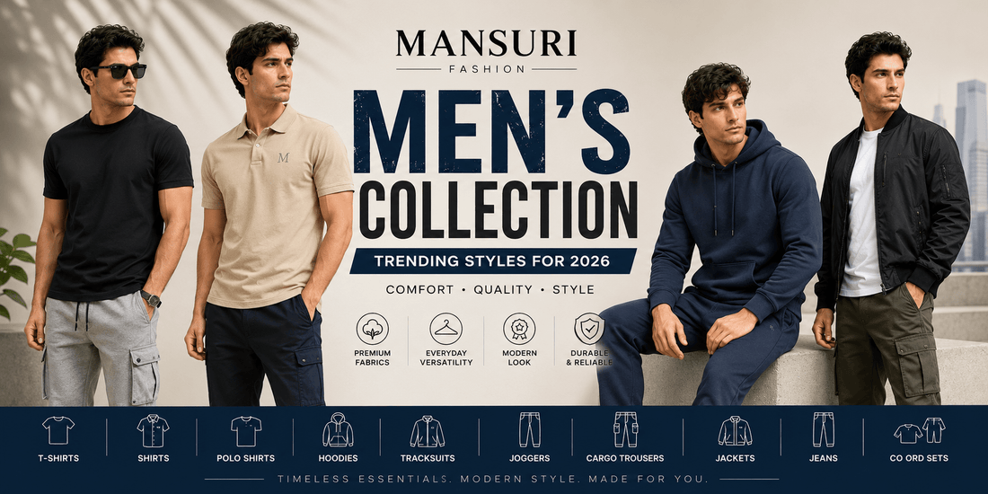 The Ultimate 2026 Men's Fashion Guide: Trending Styles Every Modern Man Needs - MANSURI FASHIONS
