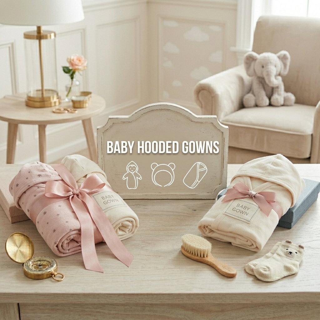 Baby Hooded Gowns