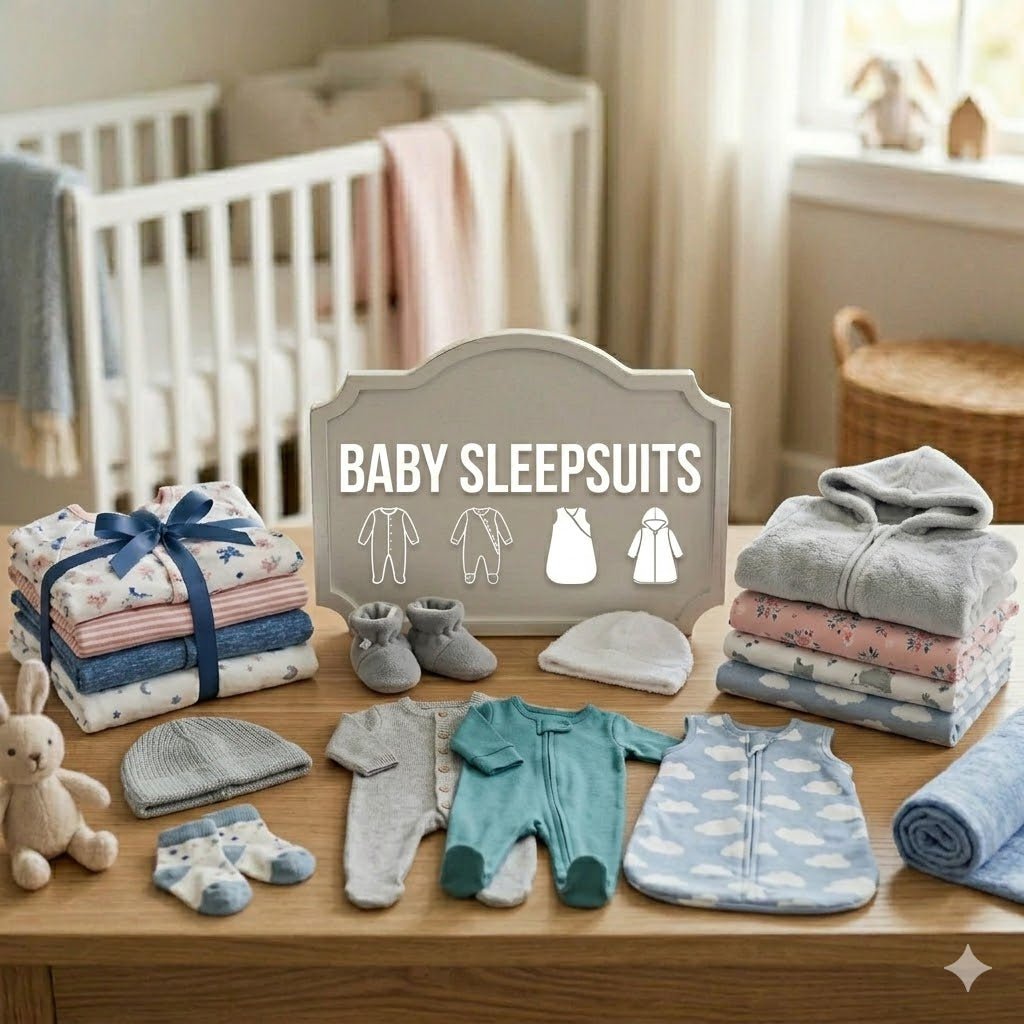 Baby Sleepsuits - MANSURI FASHIONS