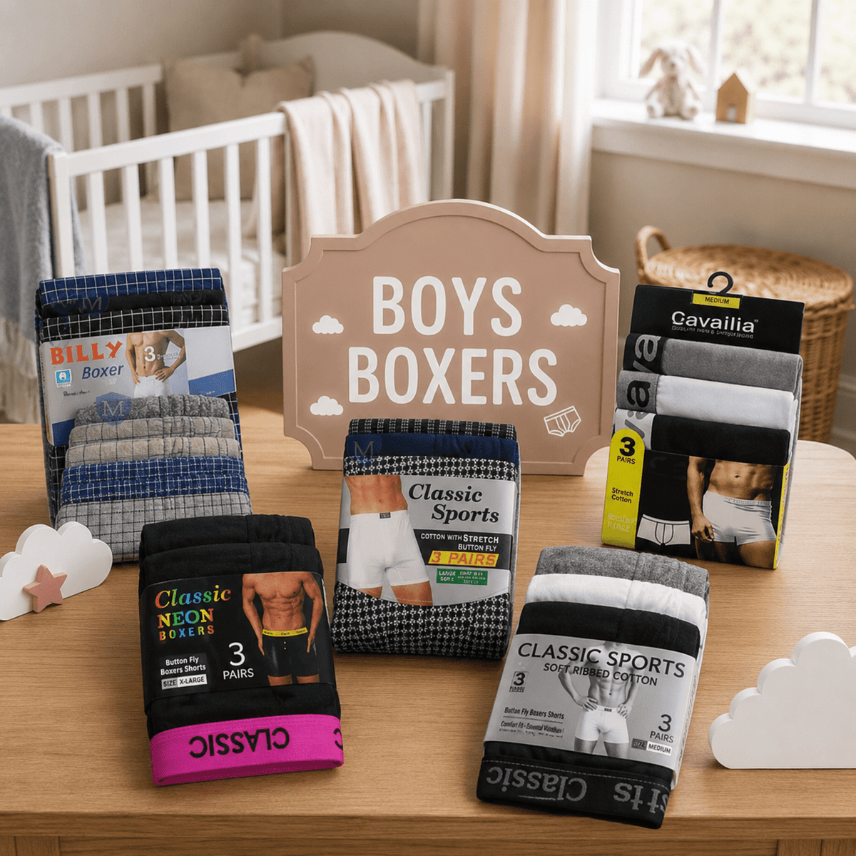 Boys Boxers - MANSURI FASHIONS