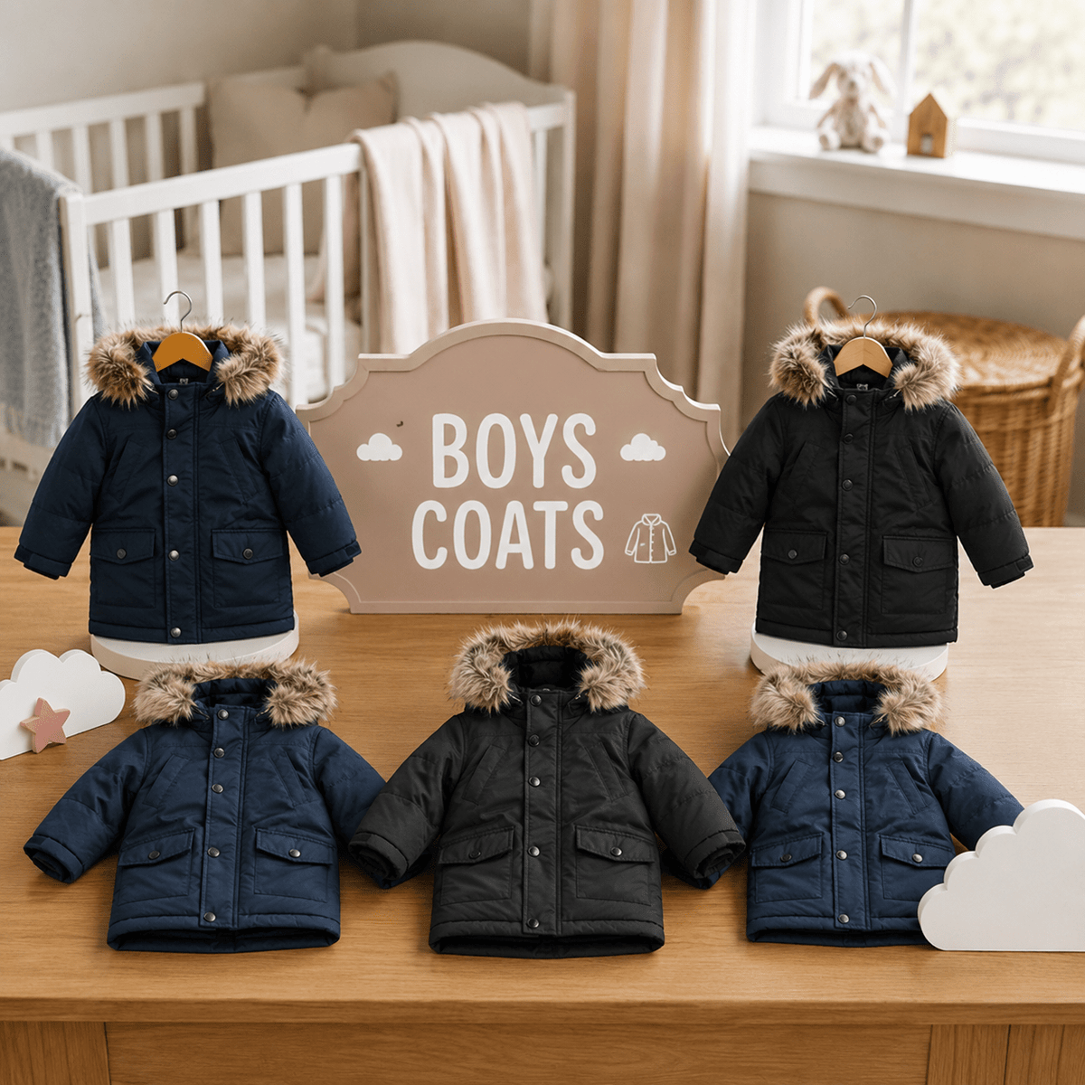 Boys Coats - MANSURI FASHIONS