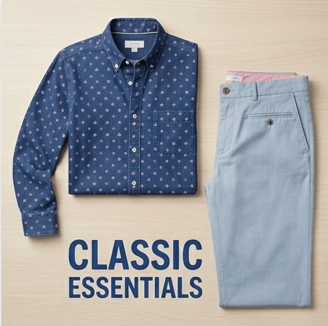 Men Classic Essentials - MANSURI FASHIONS