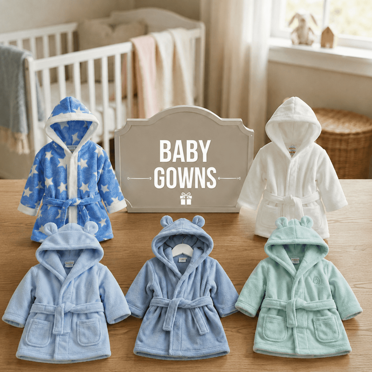 Personalised Baby Gowns - MANSURI FASHIONS
