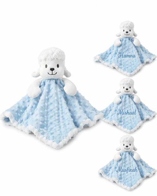 Personalised Baby Lamb Comforter
