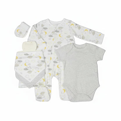 Ribbed Gift Set - Grey Sky