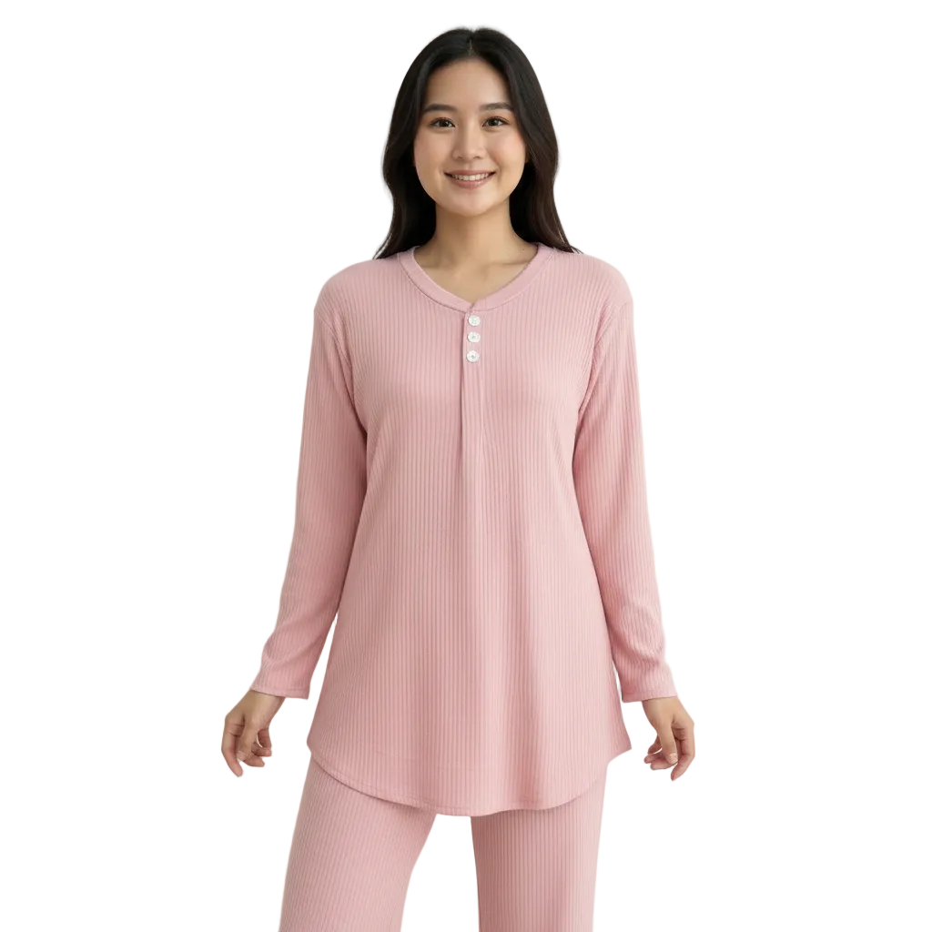 Women's Ribbed Co-Ord Set | Elegant Matching Two-Piece Outfit