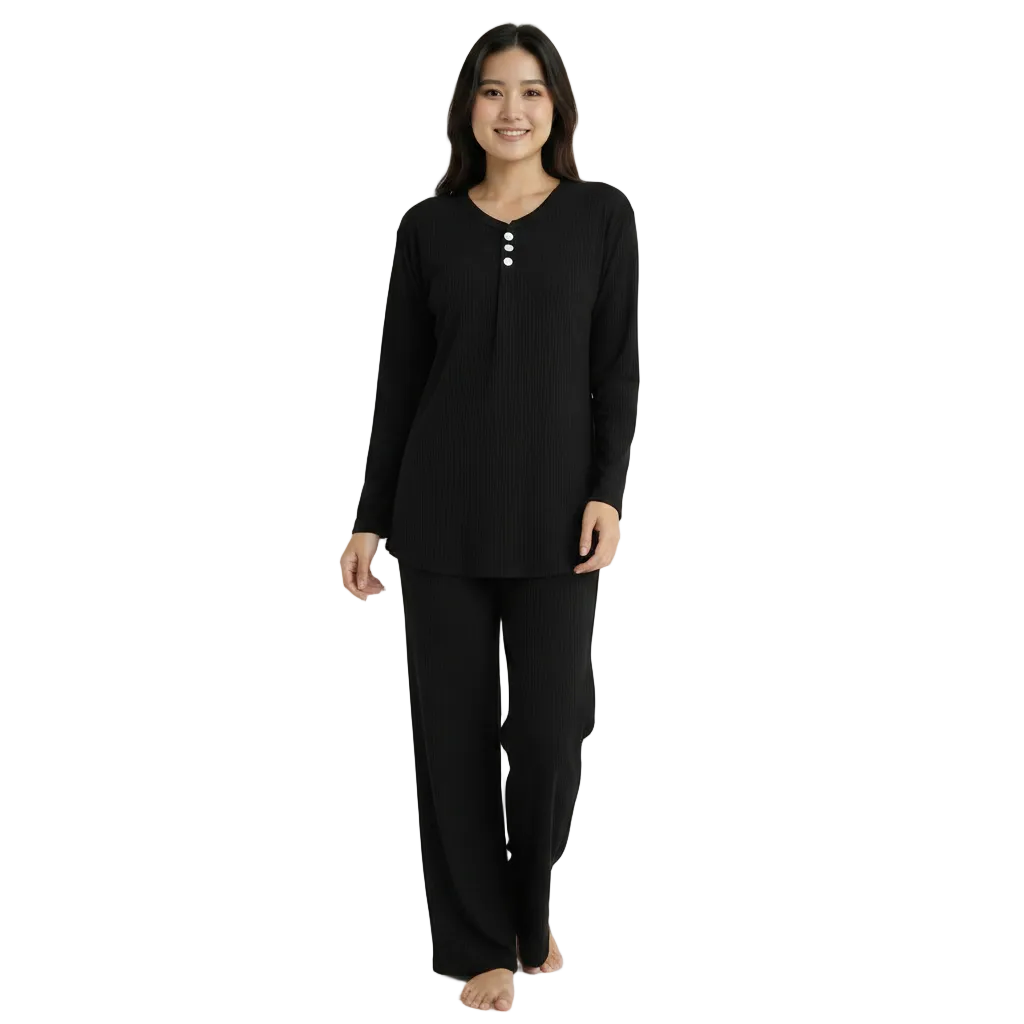 Women's Ribbed Co-Ord Set | Elegant Matching Two-Piece Outfit