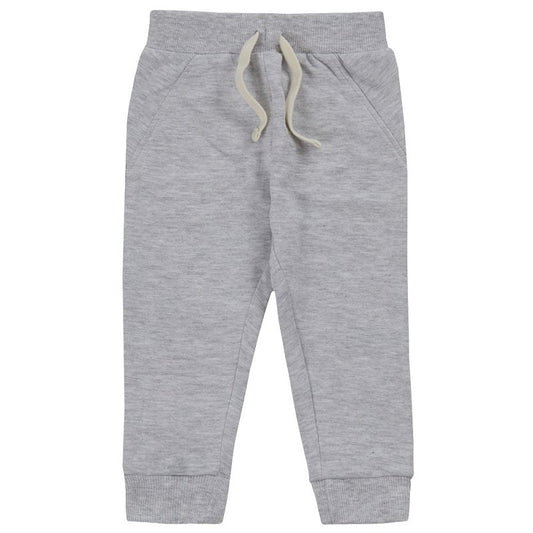 BABY ORGANIC COTTON JOG PANT-GREY (3-18 MONTHS) (PK6) 12SL003