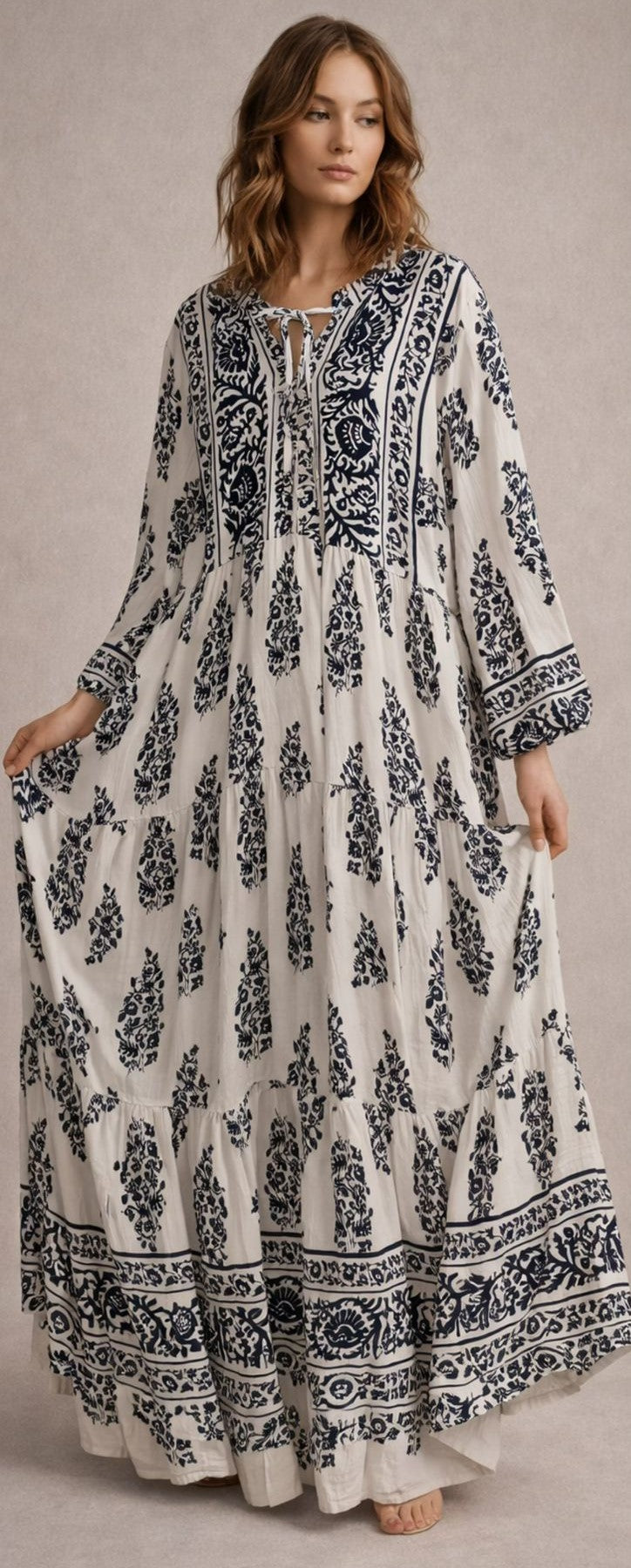 Cream Ribbed Co-ord Set
