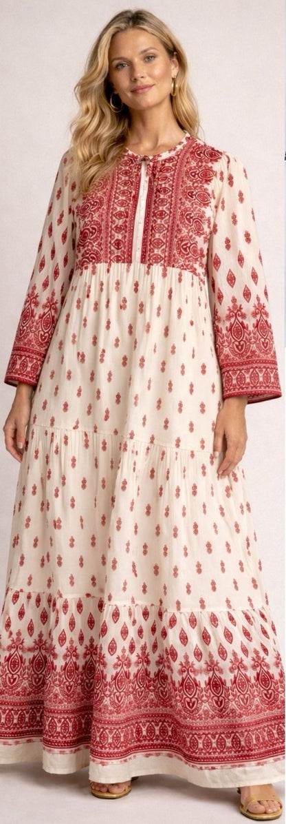 Tiered Maxi Dress