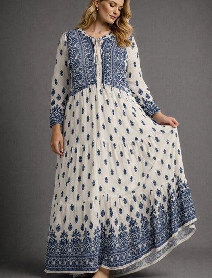 Tiered Maxi Dress