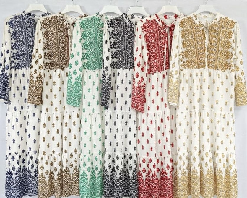Tiered Maxi Dress