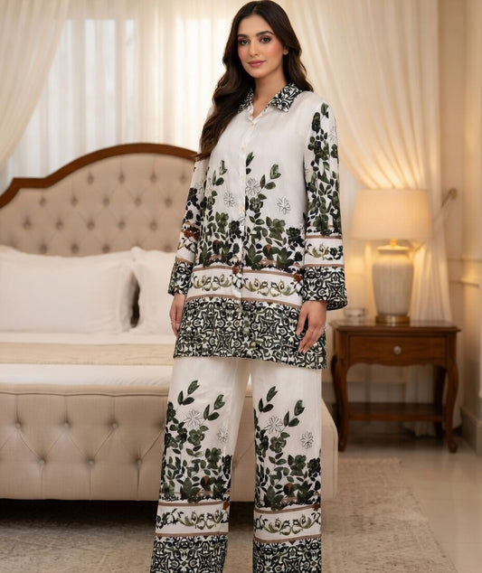 Paisley Print Long Kurta