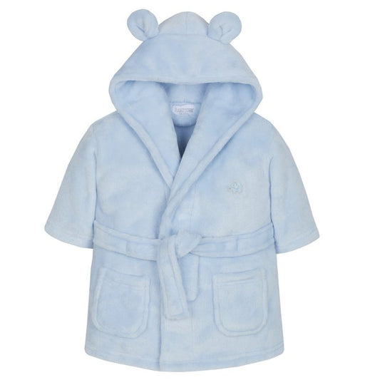 Boys Super Soft Hooded Dressing Gown – Blue
