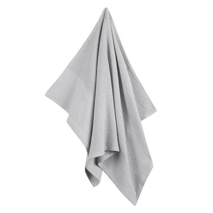 Grey Knitted Cellular panel Blanket (70x110cm) 19C227g