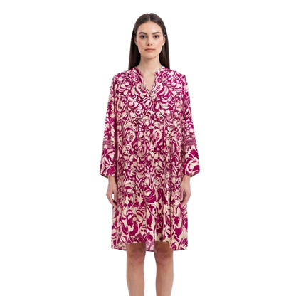 Women's Floral Print Viscose Kurta | Soft & Breathable Casual Ethnic Kurti
