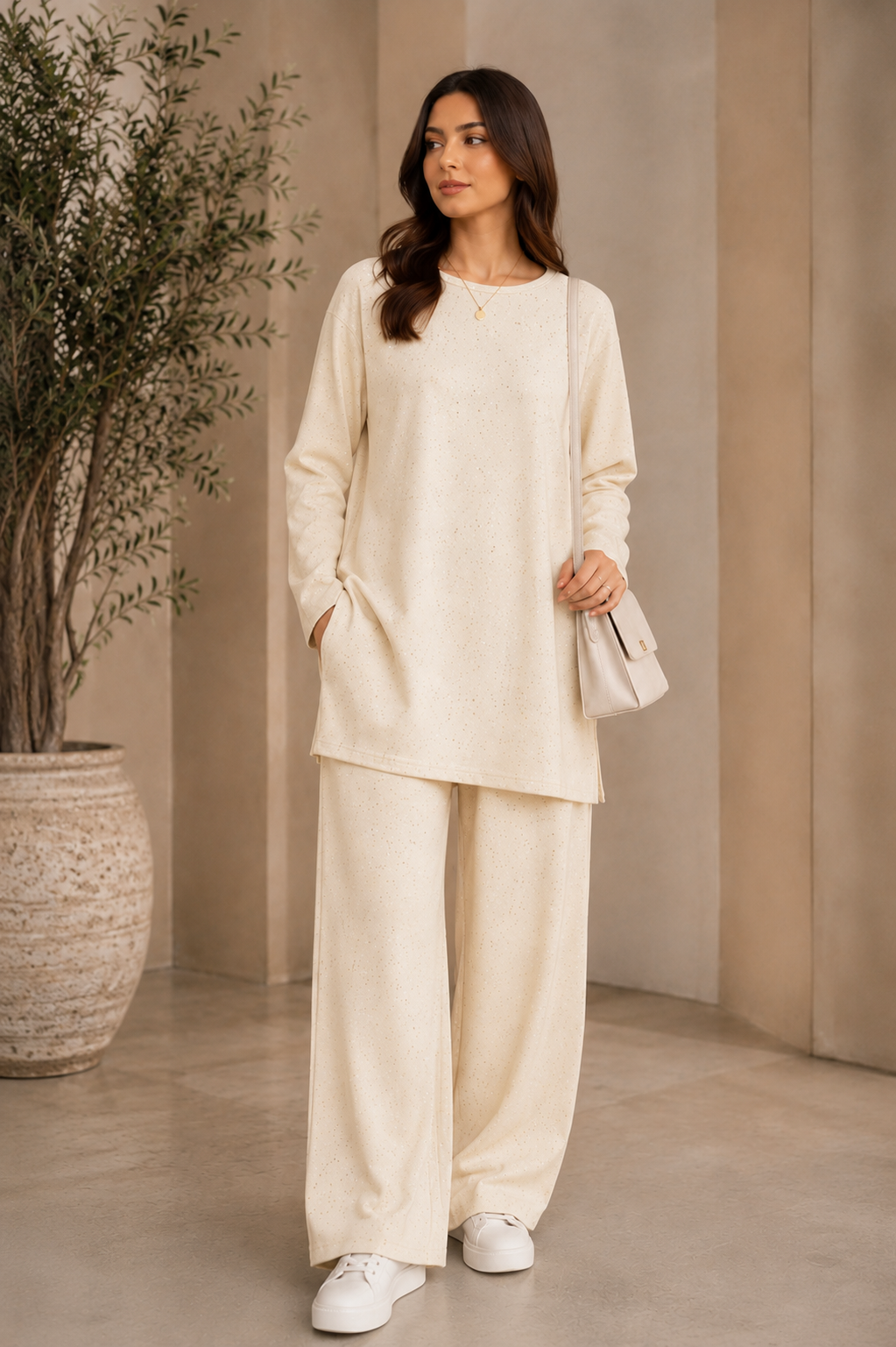 Relaxed Co-Ord Set for Women – Casual Luxe Lounge Wear