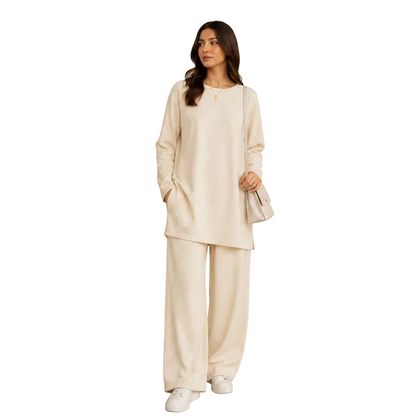 Women's Relaxed Co-Ord Set | Casual Luxe Lounge Wear