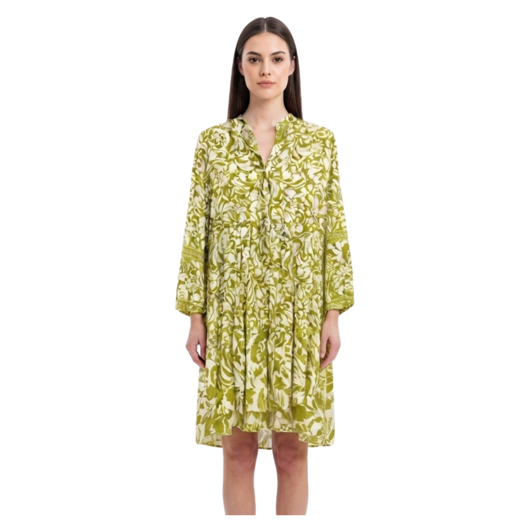 Women's Floral Print Viscose Kurta | Soft & Breathable Casual Ethnic Kurti