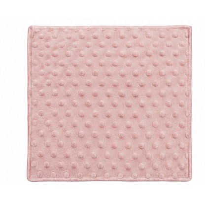 Personalized Baby Velour Bubble Wrap with Fleece Back and Satin Trim